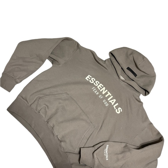 Fear of God Essentials Taupe Sweatshirt - Picture 1 of 7